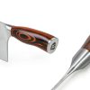 TUO Meat Cleaver 7 inch Heavy Duty Bone Chopper with Pakkawood Handle-5