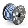 Skar Audio 10 Gauge Copper Speaker Wire 30ft Blue White-1