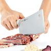 TUO Meat Cleaver 7 inch Heavy Duty Bone Chopper with Pakkawood Handle-1