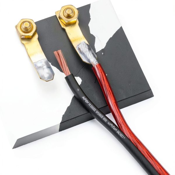 Install Link 14 Gauge Speaker Wire 100ft Frosted Red/Black CCA-5