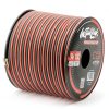 Install Link 14 Gauge Speaker Wire 100ft Frosted Red/Black CCA-8