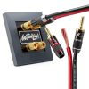 Install Link 14 Gauge Speaker Wire 100ft Frosted Red/Black CCA-4